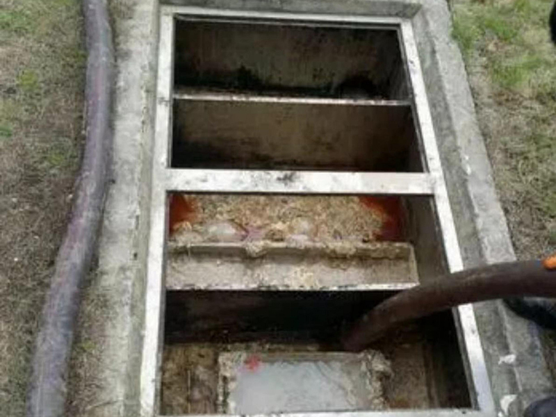 畜禽良种场隔油池清理