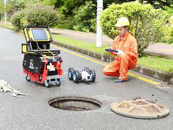 畜禽良种场管道机器人检测