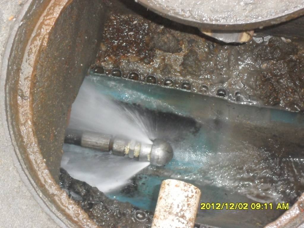 畜禽良种场污水管道高压清洗