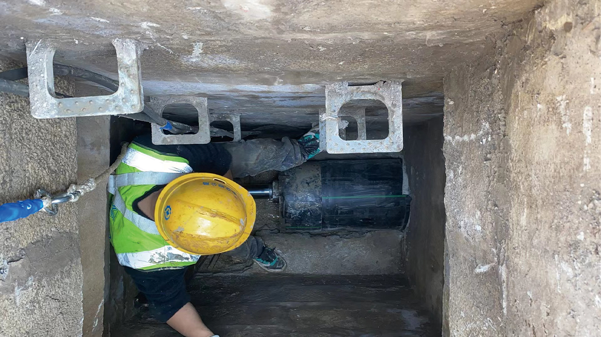 畜禽良种场HDPE短管内衬法